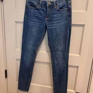 Lucky Brand Blue Skinny Jeans with Tapered Leg